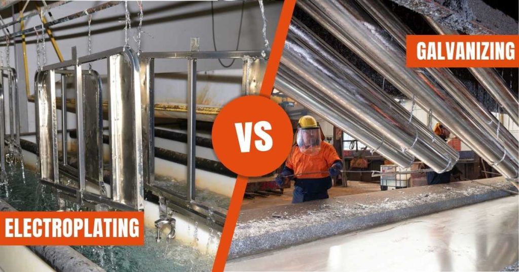 Electroplating vs Galvanizing