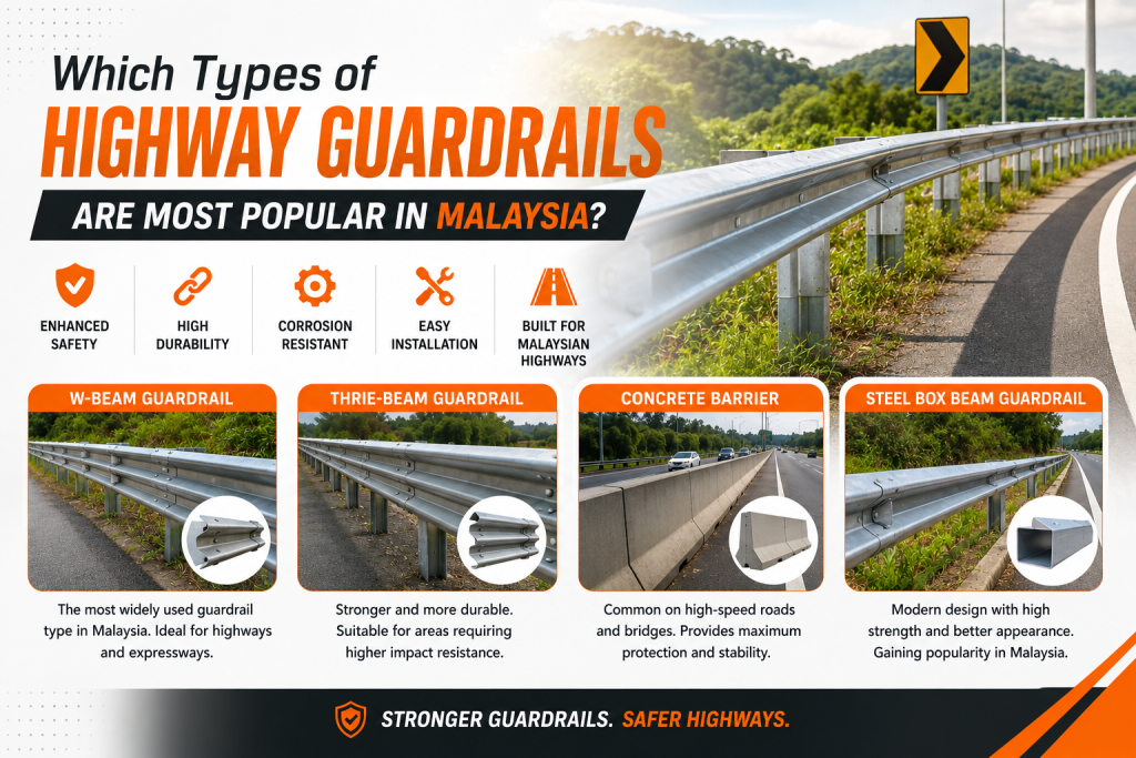 Which Types of Highway Guardrails are Most Popular in Malaysia?