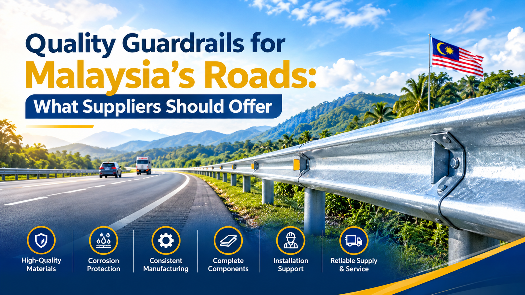 Quality Guardrails for Malaysia’s Roads: What Suppliers Should Offer